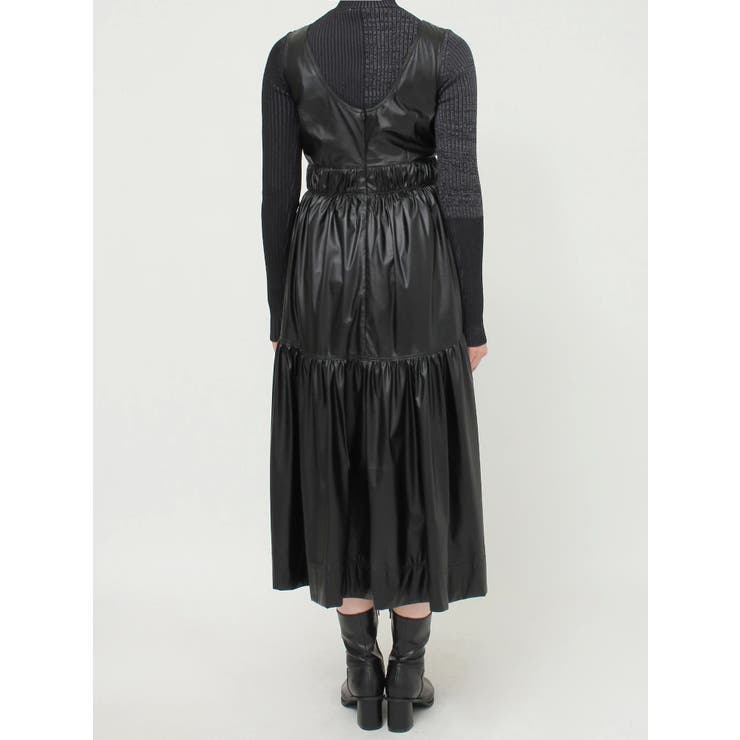 ウエストギャザージャンパースカート[品番：MKSW0060123]｜MURUA