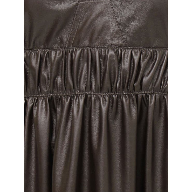 ウエストギャザージャンパースカート[品番：MKSW0060123]｜MURUA