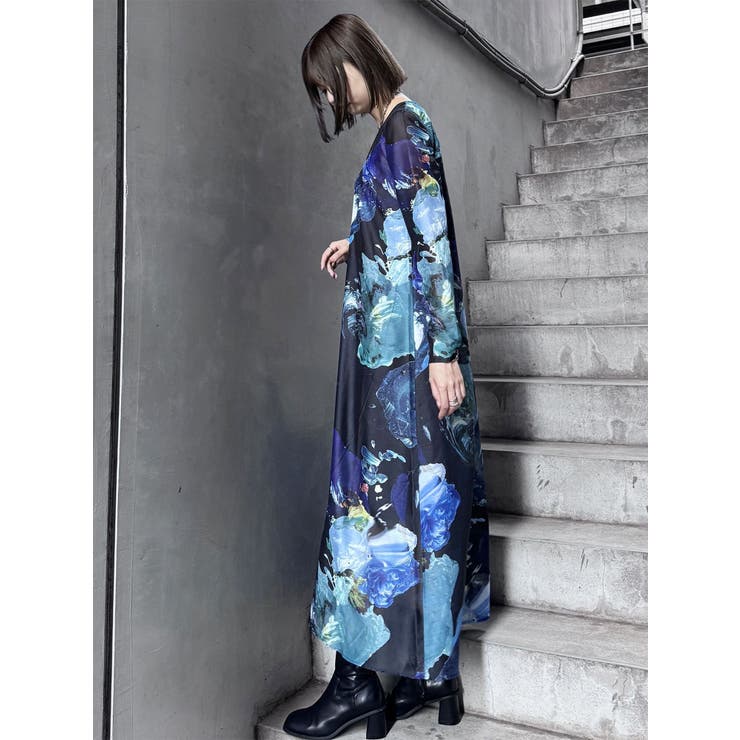 ペイントシアーワンピース【WEB限定】[品番：MKSW0059572
