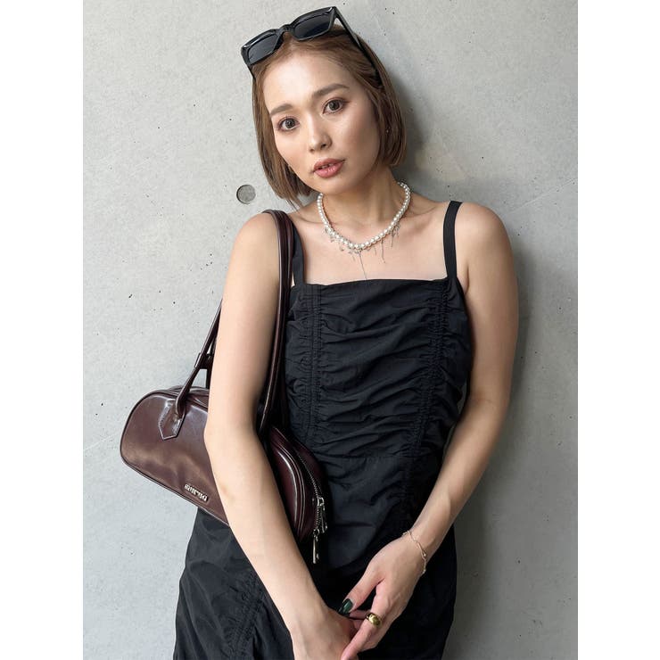 アシメギャザーキャミワンピース | MURUA | 詳細画像11 