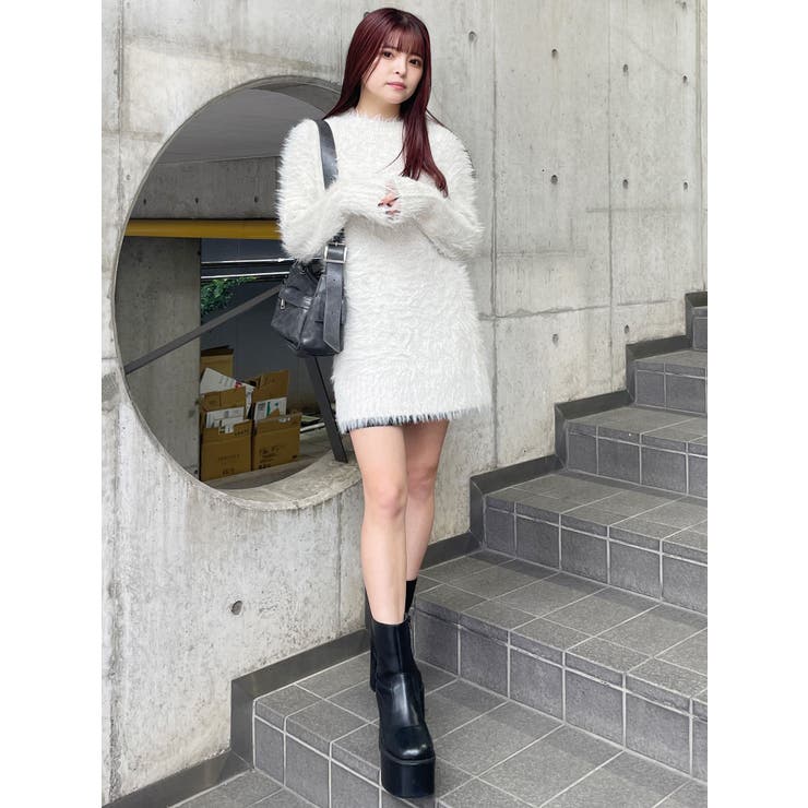 【関税込み】Nothing Written ホワイト Toffe ミニワンピース 241814F070000_1.jpg