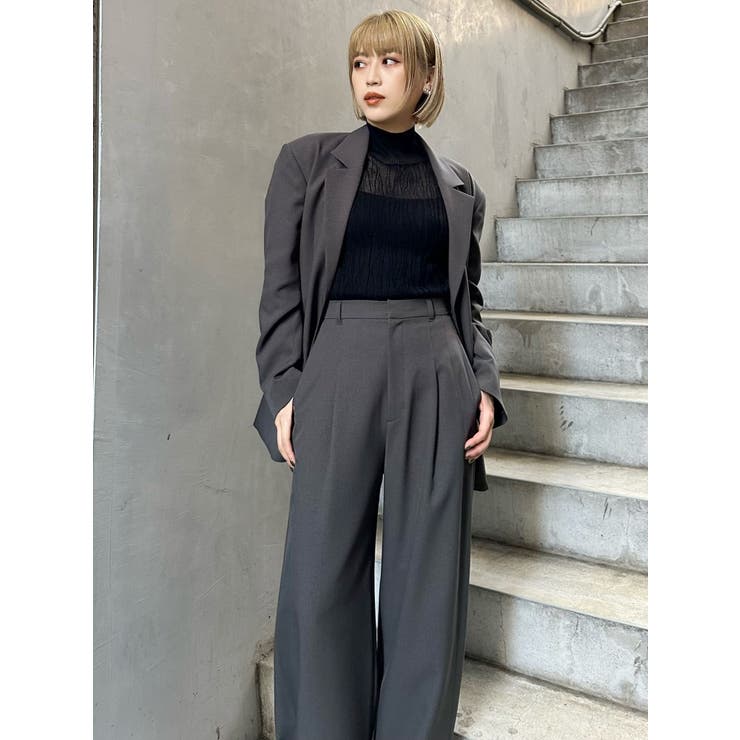 ヘムアジャストタックパンツ | MURUA | 詳細画像11 