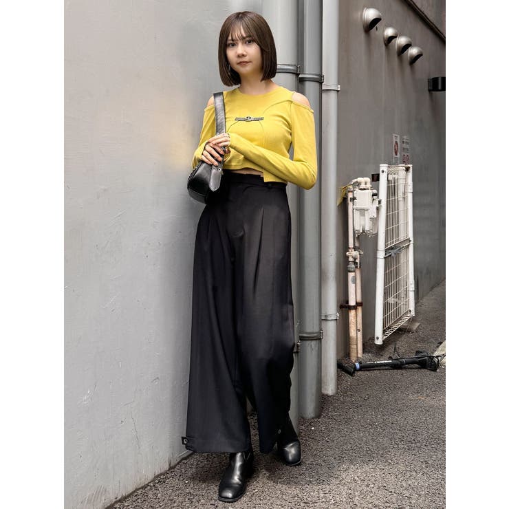 ヘムアジャストタックパンツ | MURUA | 詳細画像19 