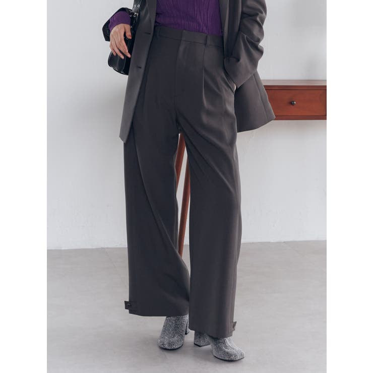 ヘムアジャストタックパンツ | MURUA | 詳細画像2 