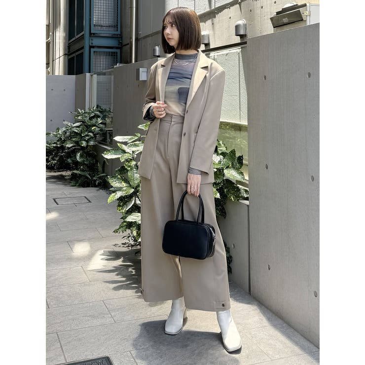 ヘムアジャストタックパンツ | MURUA | 詳細画像25 