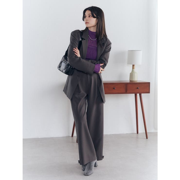 ヘムアジャストタックパンツ | MURUA | 詳細画像3 