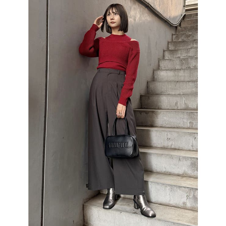 ヘムアジャストタックパンツ | MURUA | 詳細画像31 