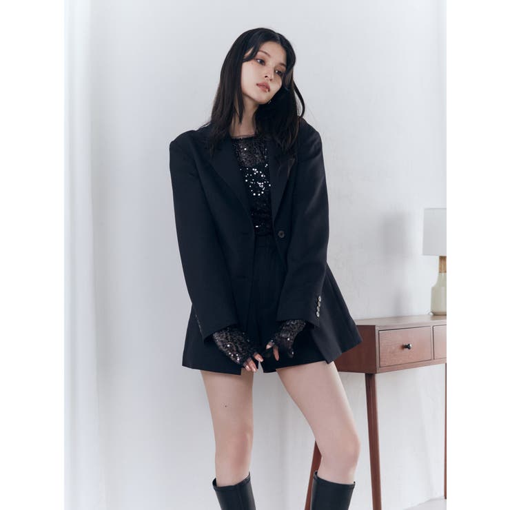 タックショートパンツ[品番：MKSW0059411]｜MURUA（ムルーア）の