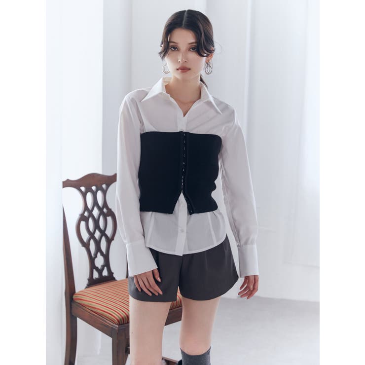 タックショートパンツ[品番：MKSW0059411]｜MURUA（ムルーア）の