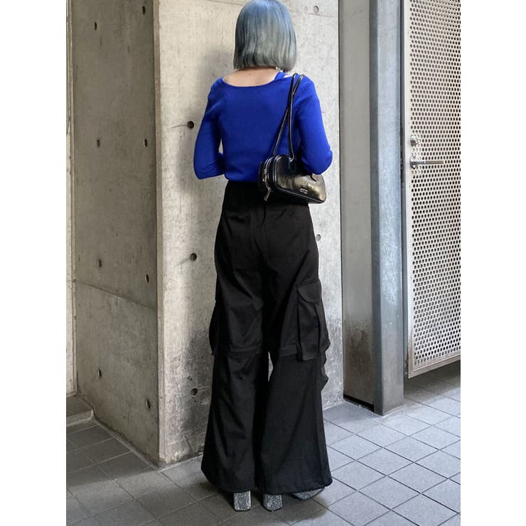 MURUA - MURUA ダウンコート♡リボンベルト 2WAYリボンベルトカーゴパンツ[品番：MKSW0061084]｜MURUA