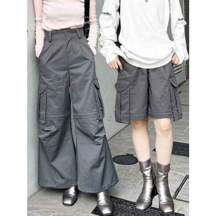 2WAYリボンベルトカーゴパンツ | MURUA | 詳細画像2 