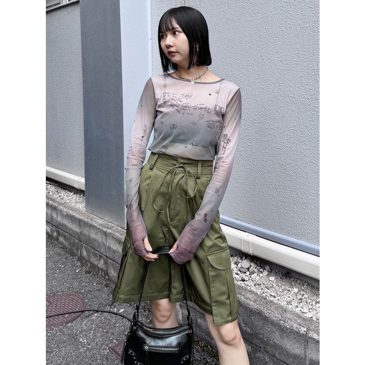 2WAYリボンベルトカーゴパンツ | MURUA | 詳細画像5 