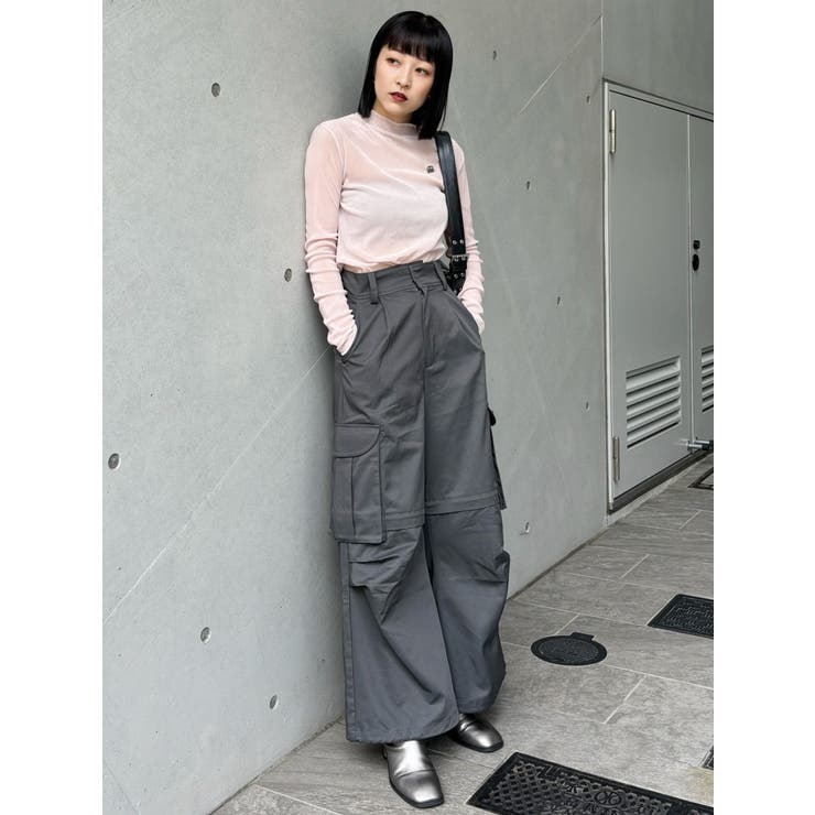 2WAYリボンベルトカーゴパンツ[品番：MKSW0061084]｜MURUA