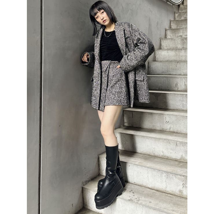 ツイードキュロット | MURUA | 詳細画像3 