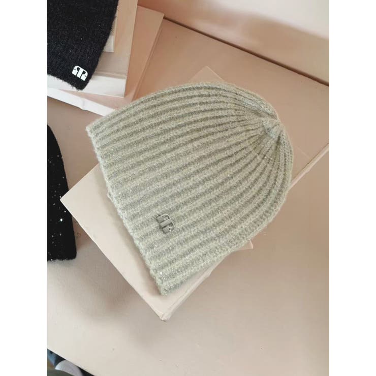 スパンコールラメビーニー[品番：MKSW0061365]｜MURUA（ムルーア）の