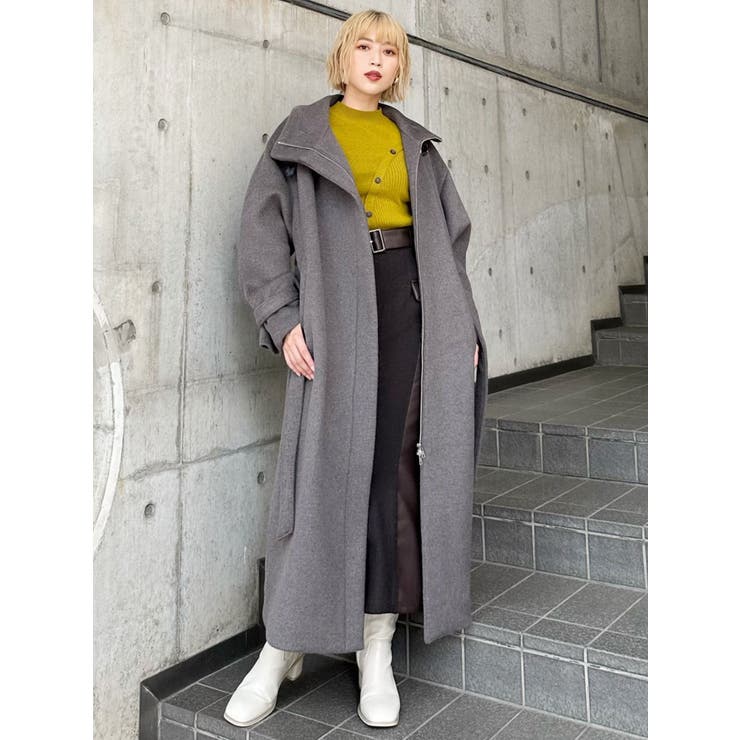トップス mirumiru MidiUmi パターンワイドロングシャツ｜ MARcourt ONLINE STORE