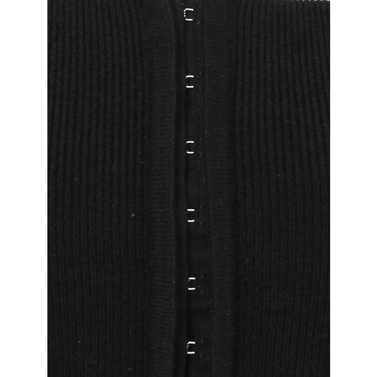 フロントホックニットビスチェ[品番：MKSW0059490]｜MURUA