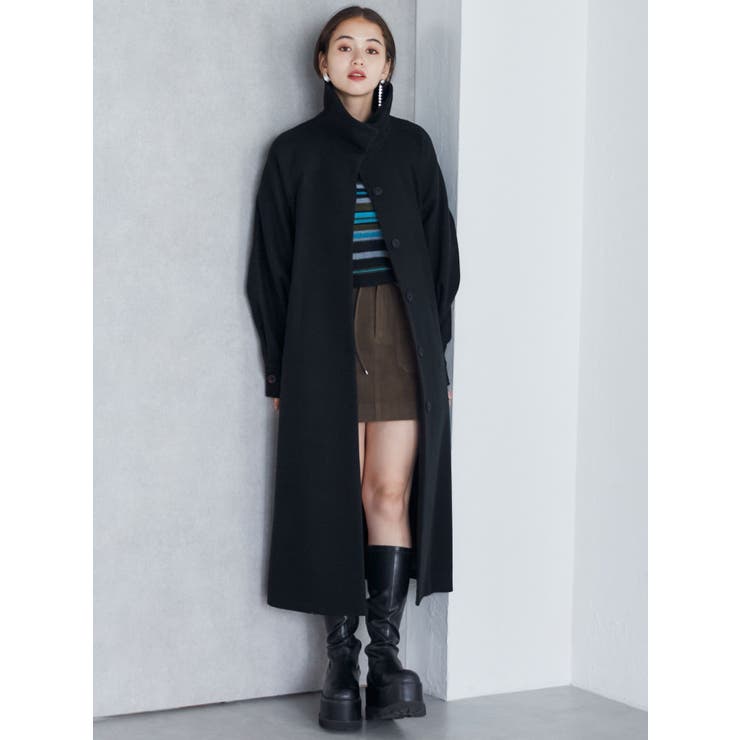 シャギーミックスニット[品番：MKSW0061436]｜MURUA（ムルーア）の