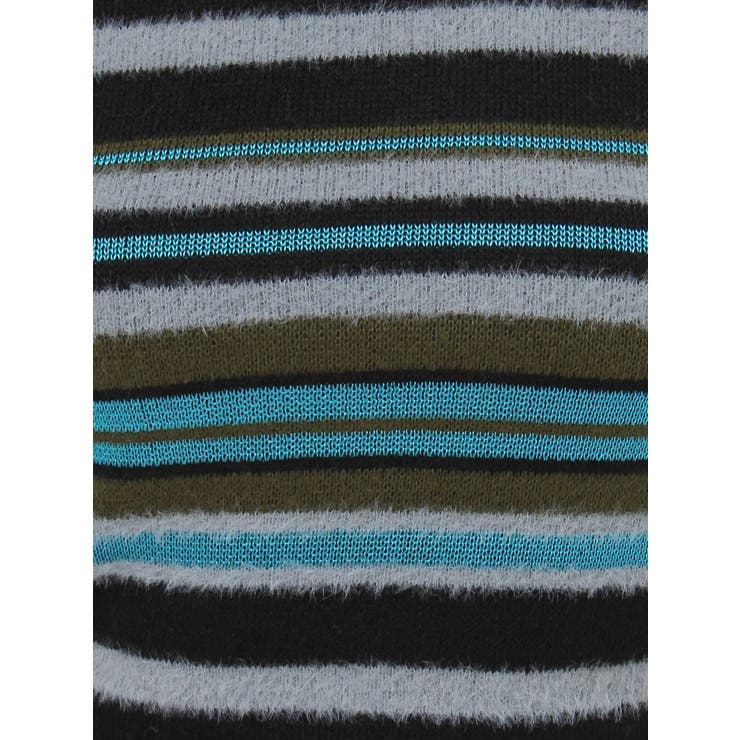 シャギーミックスニット[品番：MKSW0061436]｜MURUA（ムルーア）の