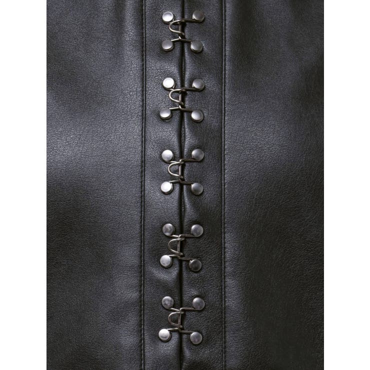 フェイクレザーホックミニワンピース | MURUA | 詳細画像27 