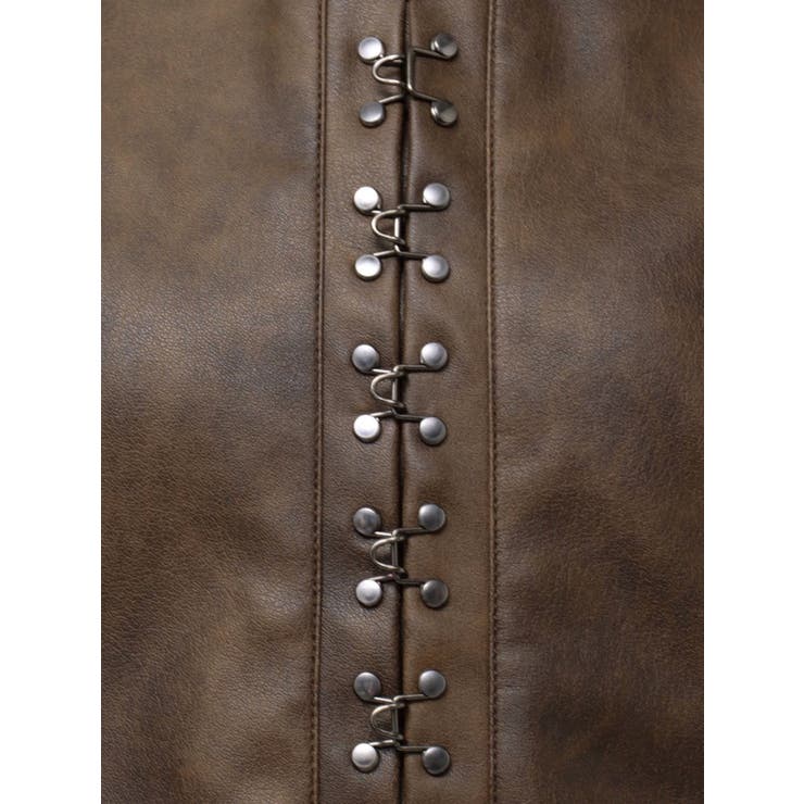 フェイクレザーホックミニワンピース | MURUA | 詳細画像28 