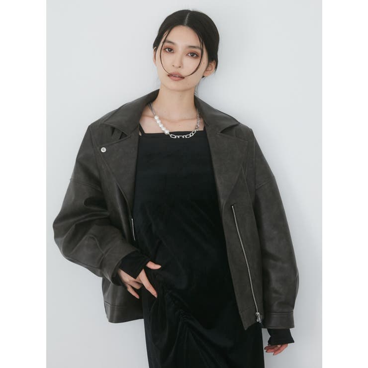 ベロアオープンバックロングワンピース[品番:MKSW0061781 ベロアオープンバックロングワンピース[品番:MKSW0061781