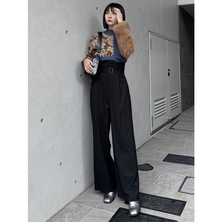 スーパーハイウエストパンツ[品番：MKSW0061301]｜MURUA