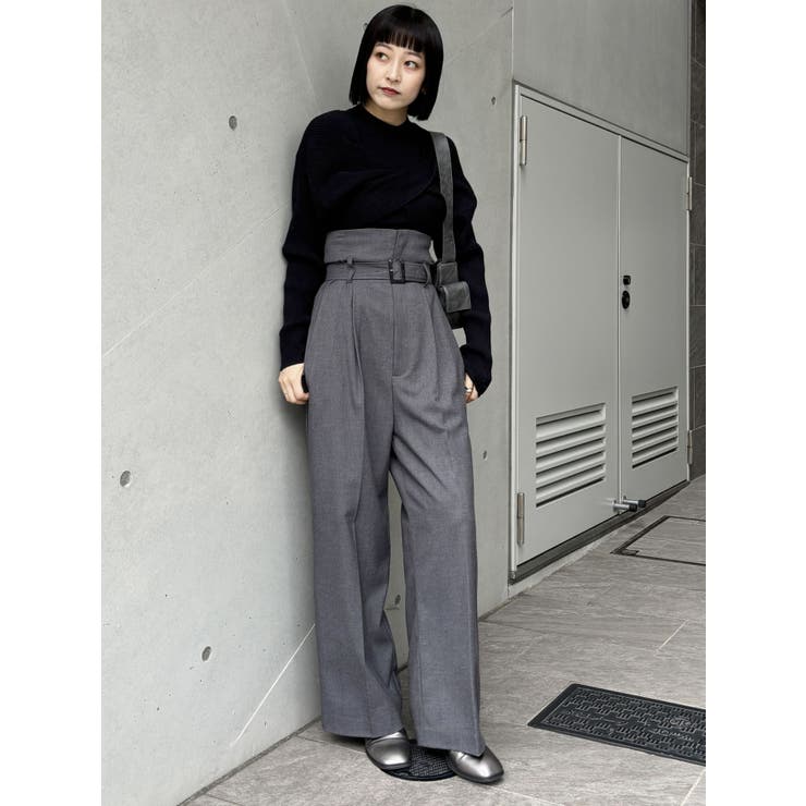 スーパーハイウエストパンツ[品番：MKSW0061301]｜MURUA