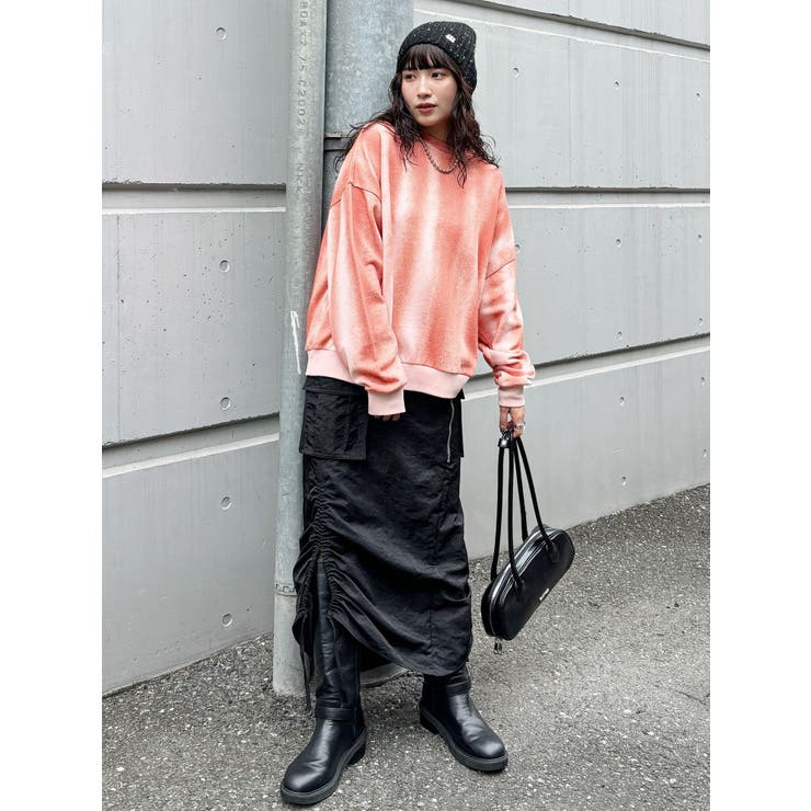 シャイニーカーゴマキシスカート | MURUA | 詳細画像44 