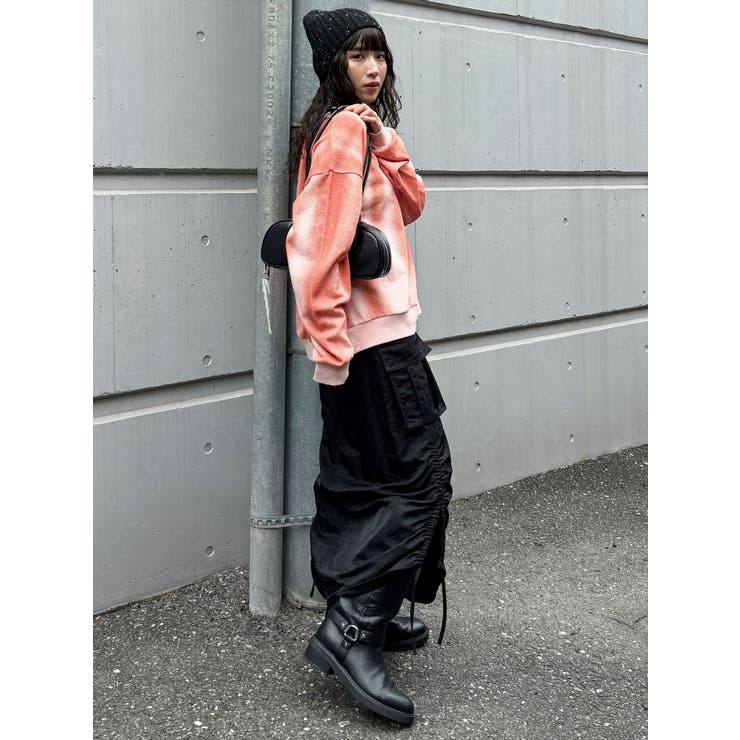 シャイニーカーゴマキシスカート | MURUA | 詳細画像45 