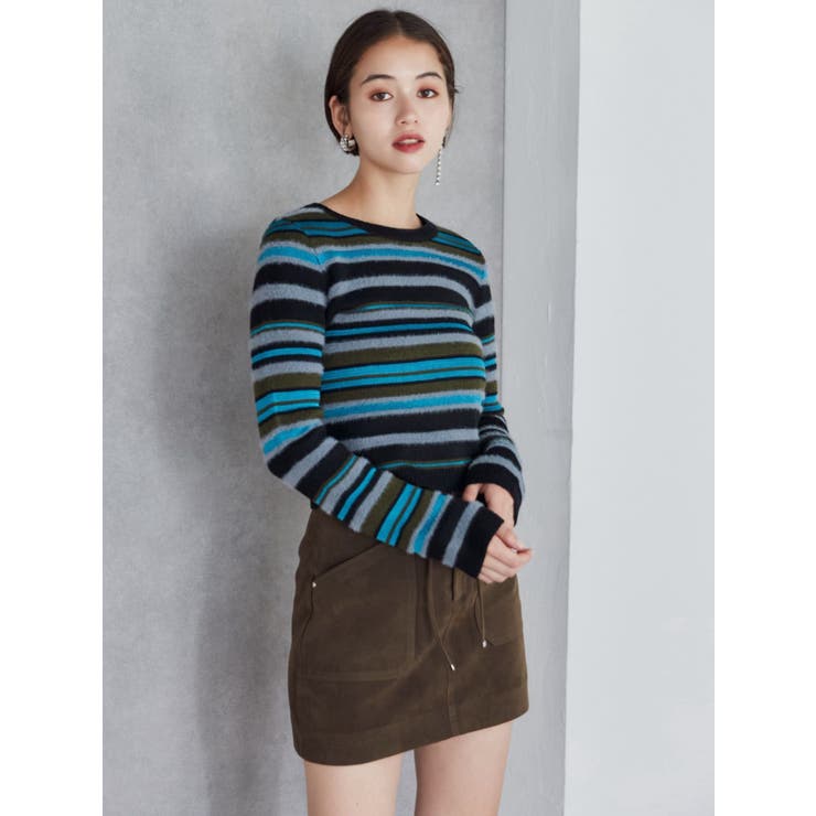 フェイクヌバックミニスカート | MURUA | 詳細画像13 