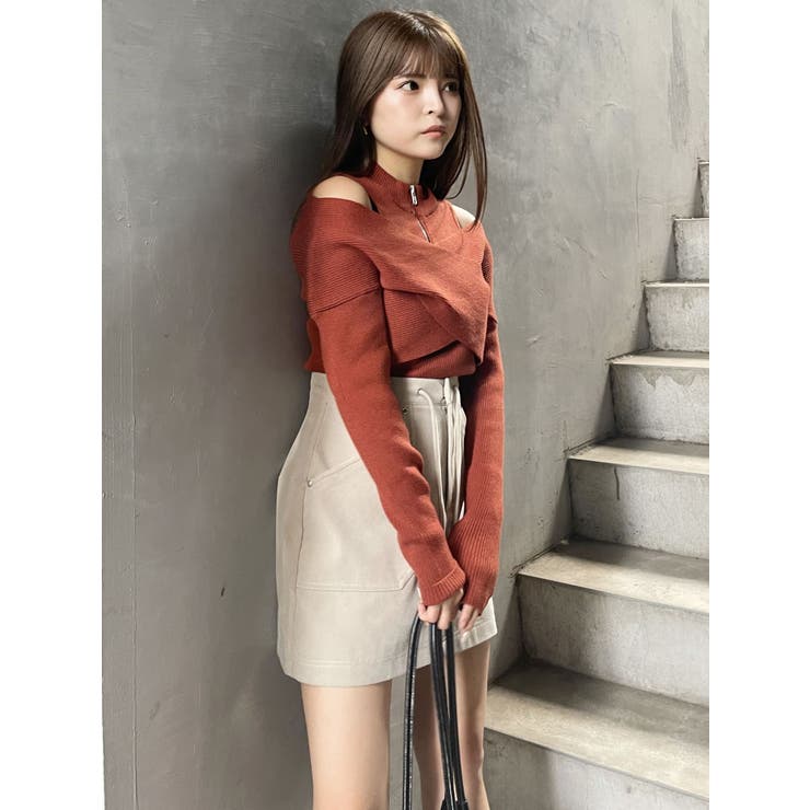 フェイクヌバックミニスカート | MURUA | 詳細画像21 