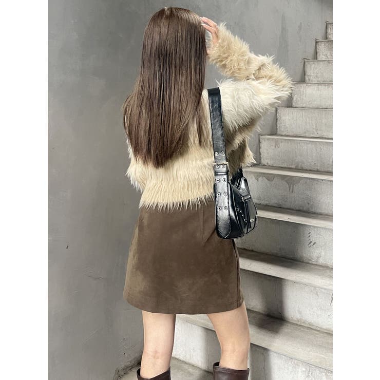 フェイクヌバックミニスカート | MURUA | 詳細画像37 