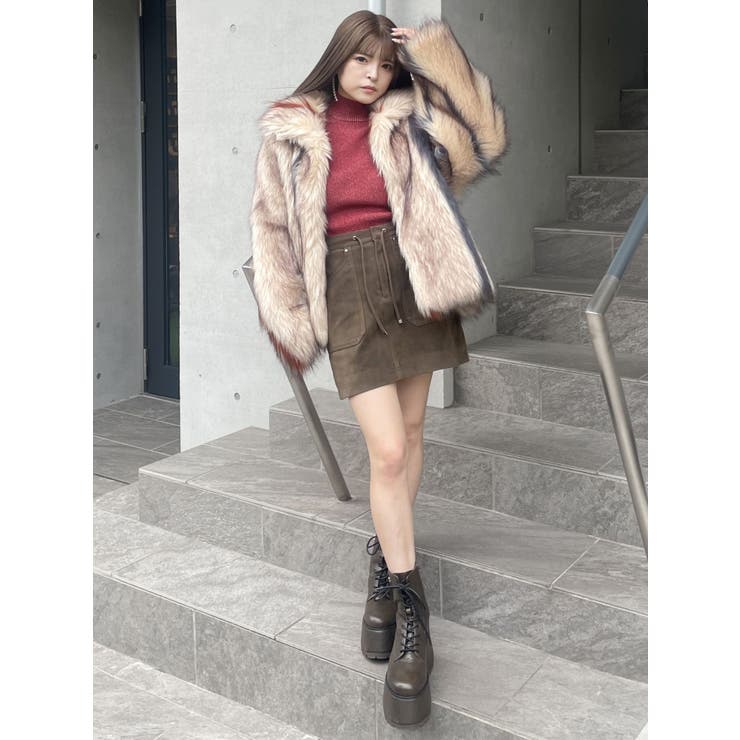 フェイクヌバックミニスカート | MURUA | 詳細画像40 