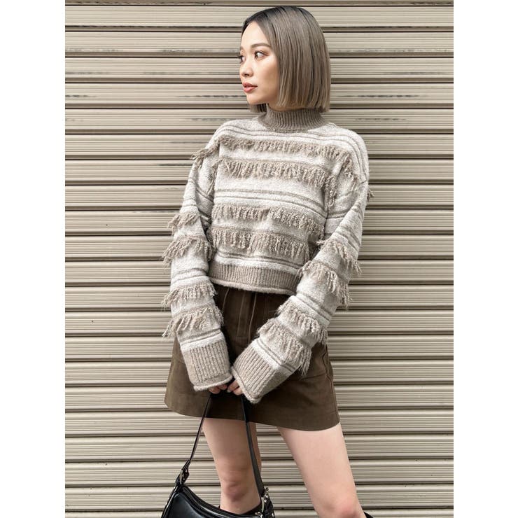 フェイクヌバックミニスカート | MURUA | 詳細画像41 