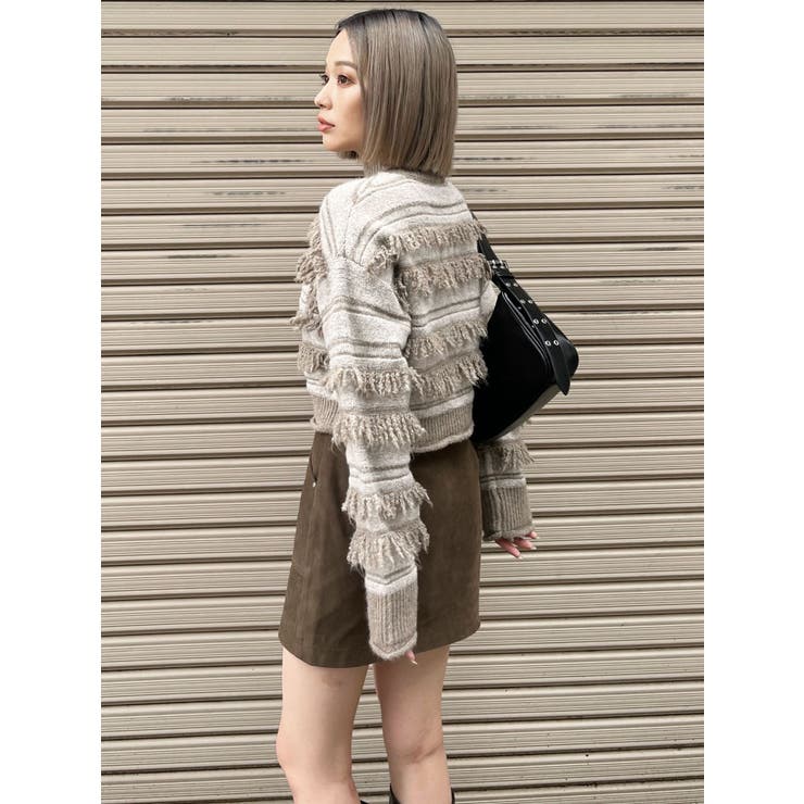 フェイクヌバックミニスカート | MURUA | 詳細画像42 