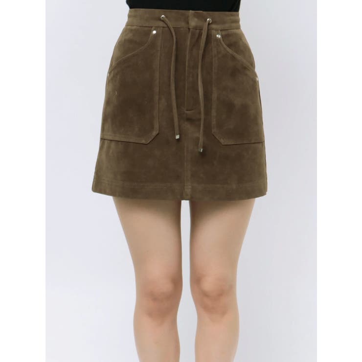 フェイクヌバックミニスカート | MURUA | 詳細画像44 