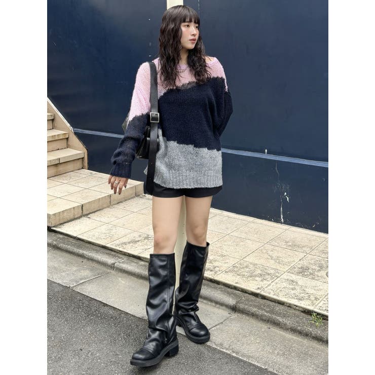 フェイクレザーカバーブーツ | MURUA | 詳細画像16 