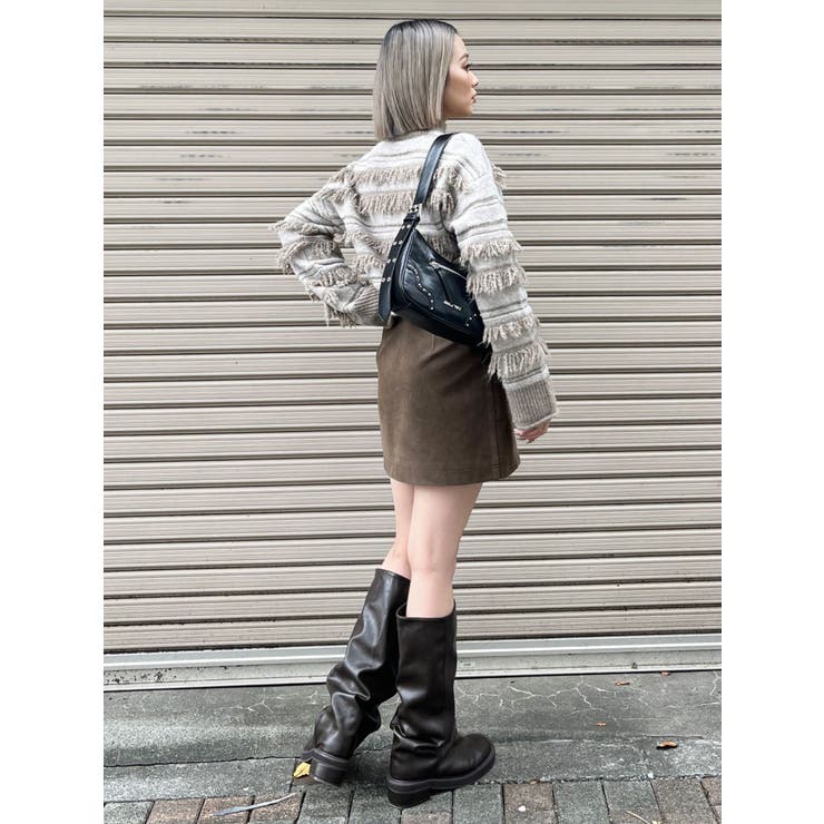 フェイクレザーカバーブーツ | MURUA | 詳細画像24 