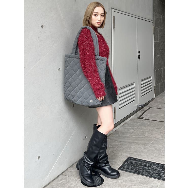 フェイクレザーカバーブーツ | MURUA | 詳細画像27 