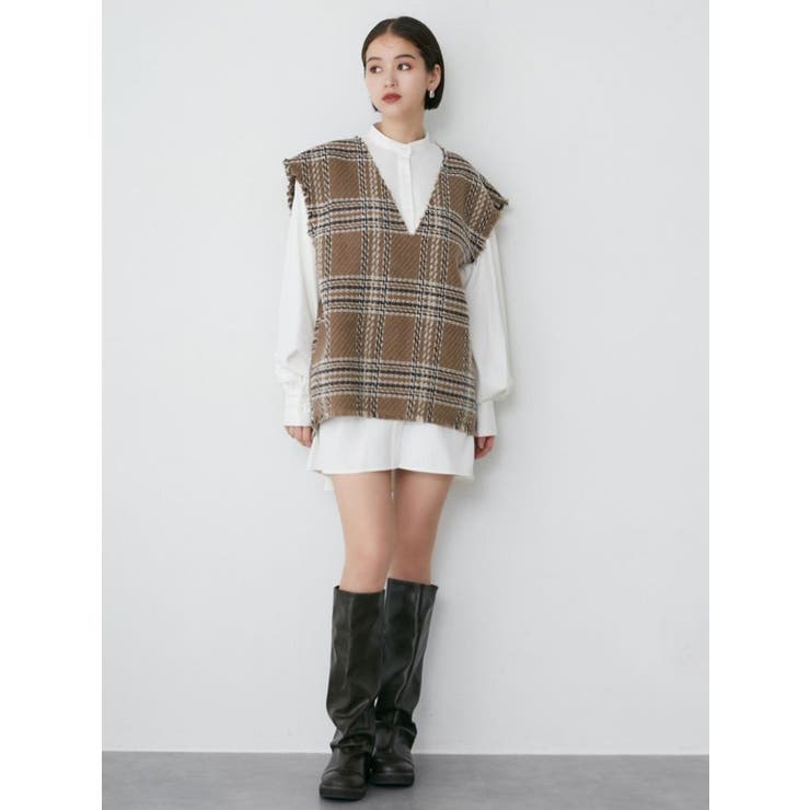 フェイクレザーカバーブーツ | MURUA | 詳細画像6 