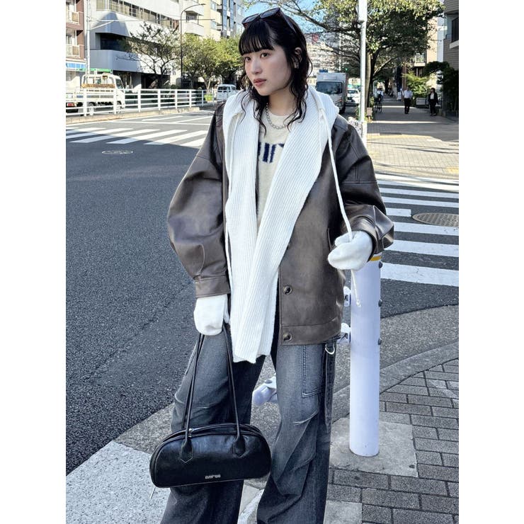 MURUA ロングショルダーボストンバッグ ロングショルダーボストンバッグ[品番：MKSW0061308]｜MURUA