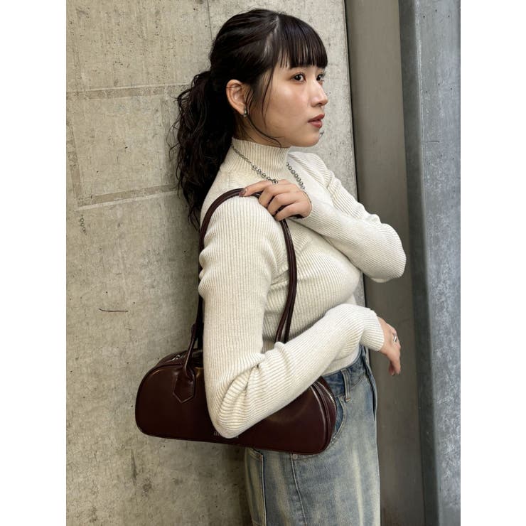 MURUA ロングショルダーボストンバッグ ロングショルダーボストンバッグ[品番：MKSW0061308]｜MURUA