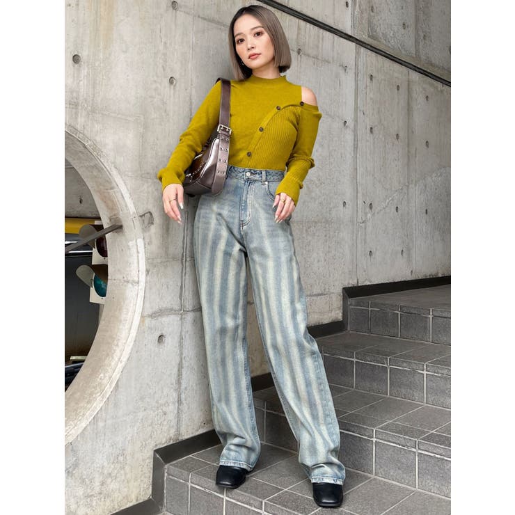 イレギュラーカラーデニム | MURUA | 詳細画像10 