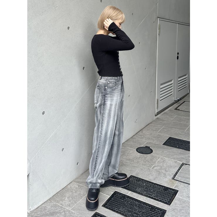 イレギュラーカラーデニム | MURUA | 詳細画像20 