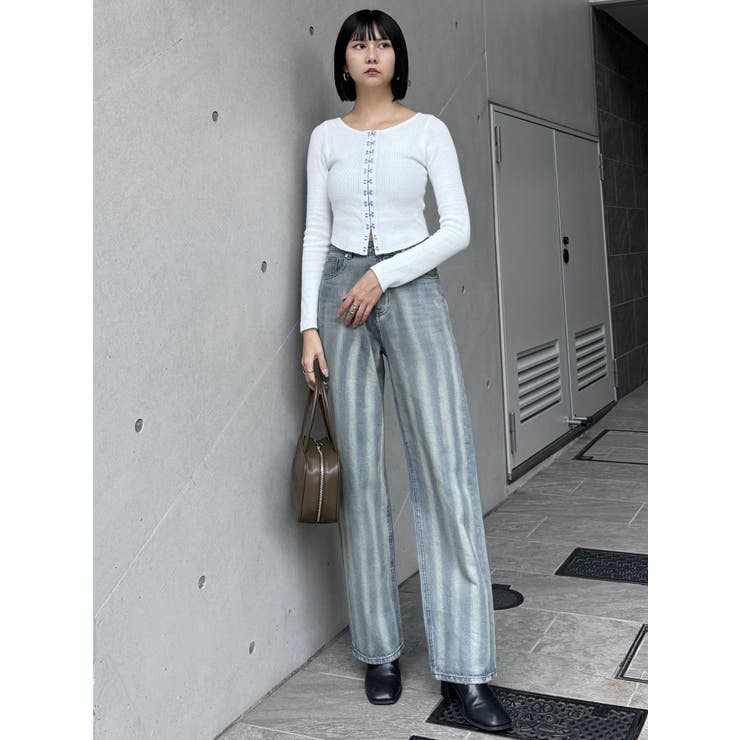 イレギュラーカラーデニム | MURUA | 詳細画像24 