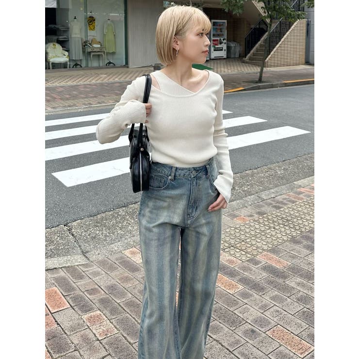 イレギュラーカラーデニム | MURUA | 詳細画像29 