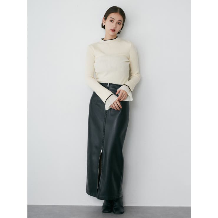 ベルスリーブラインニット | MURUA | 詳細画像10 