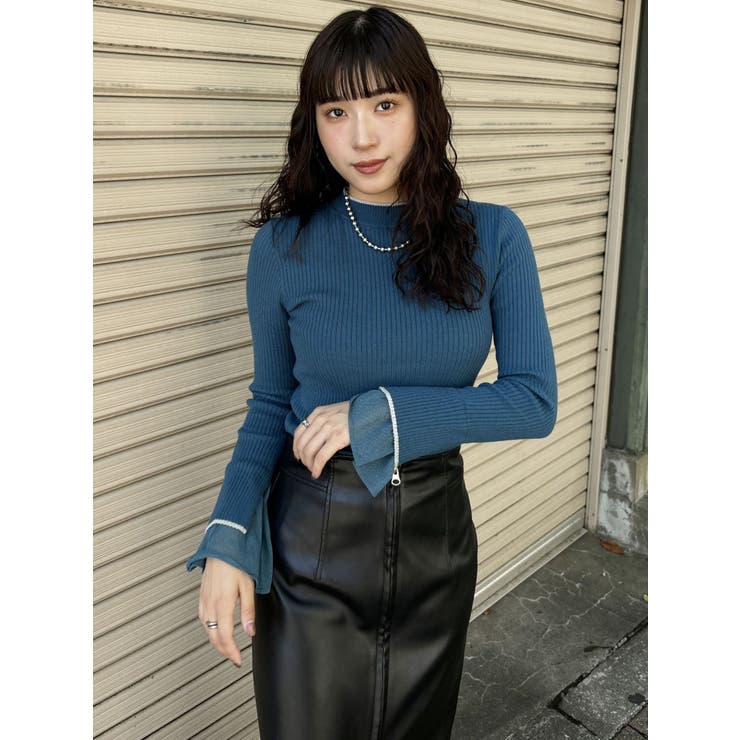 ベルスリーブラインニット | MURUA | 詳細画像18 