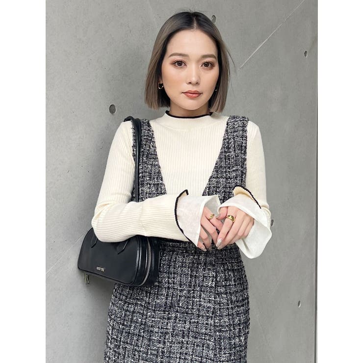 ベルスリーブラインニット | MURUA | 詳細画像21 